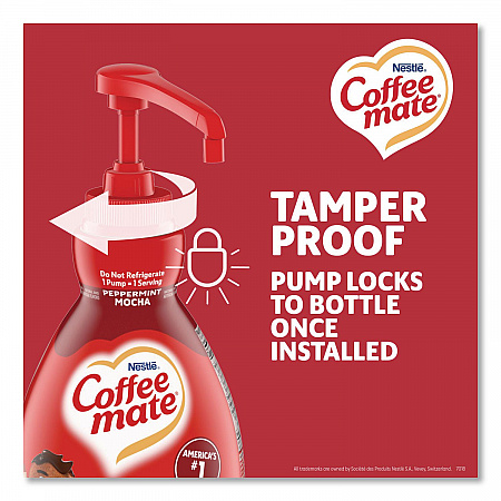 Liquid Creamer, Peppermint Mocha, 1.5 L Pump Bottle (29600)