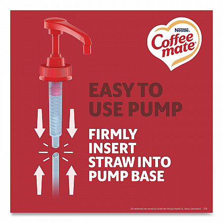 Liquid Creamer, Peppermint Mocha, 1.5 L Pump Bottle, 2/Carton (29600CT)