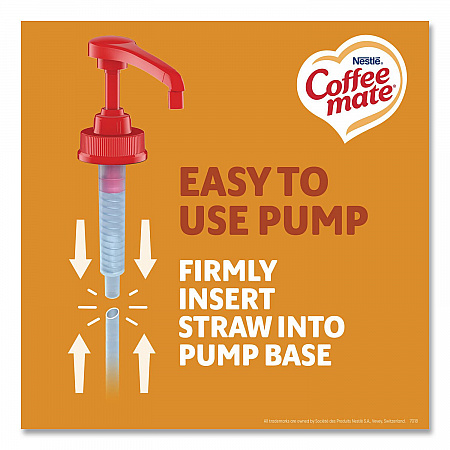 Liquid Coffee Creamer, Pumpkin Spice, 1.5 L Pump Bottle, 2/carton (31460CT)