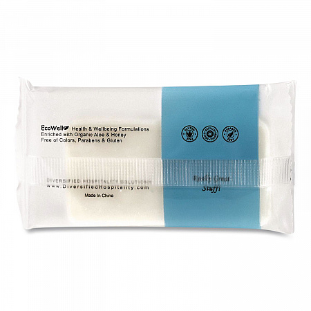 H2O Therapy Soaps, White Tea and Lemongrass Scent, 1.1 oz Bar, 400/Carton (007095)