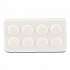 H2O Therapy Soaps, White Tea and Lemongrass Scent, 1.1 oz Bar, 400/Carton (007095)