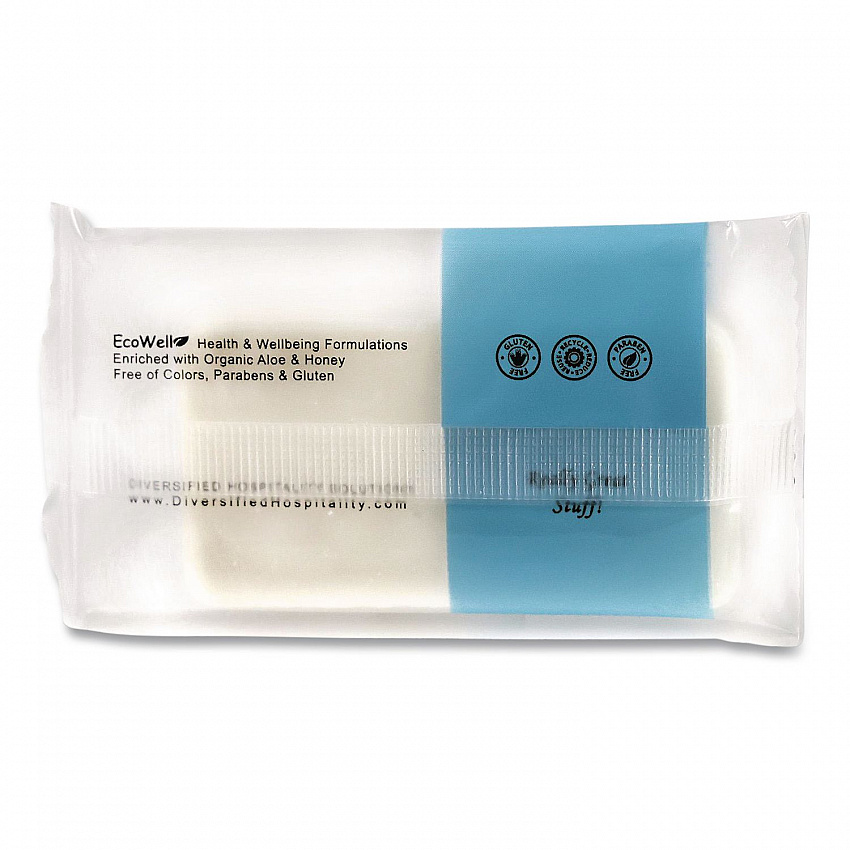 H2O Therapy Soaps, White Tea and Lemongrass Scent, 0.5 oz Bar, 1,000/Carton (007101)
