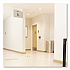 Designer Line Eclipse Waste Receptacle, 30 gal, Steel, Stainless Steel (R2030SSPL)
