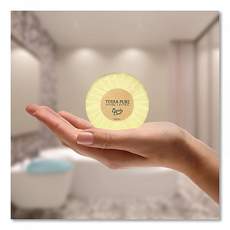 Terra Pure Cleansing Bar, Green Tea Lemongrass, 1.25 oz, 350/Carton (002058)