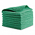 Microfiber Cleaning Cloths, 12 x 12, Green, 24/Pack (1820578)