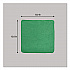 Microfiber Cleaning Cloths, 12 x 12, Green, 24/Pack (1820578)