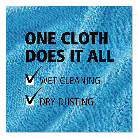Light Commercial Microfiber Cleaning Cloths, 12 x 12, Yellow, 24/Pack (1820580)
