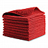 Microfiber Cleaning Cloths, 16 x 16, Red, 24/Pack (1820581)