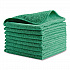 Microfiber Cleaning Cloths, 16 x 16, Green, 24/Pack (1820582)