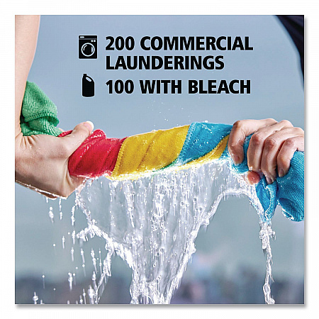 Microfiber Cleaning Cloths, 16 x 16, Green, 24/Pack (1820582)
