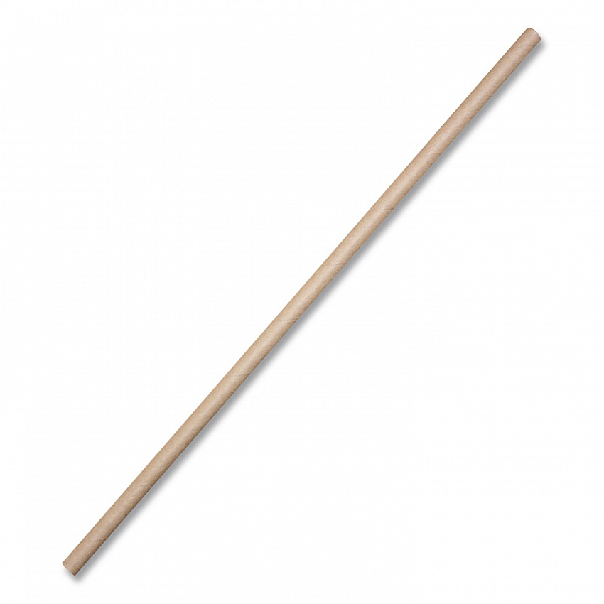 Sustainable Kraft Paper Straws, 8", 6,000/Carton (STPA8K)