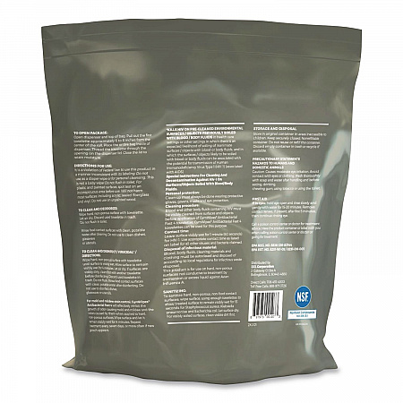 Antibacterial Gym Wipes Refill, 1-Ply, 6 x 8, Unscented, White, 700 Wipes/Pack, 4 Packs/Carton (L101)