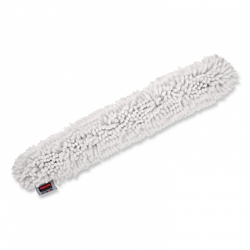 HYGEN Quick-Connect Microfiber Dusting Wand Sleeve, White, 6/Carton (Q853WHI)