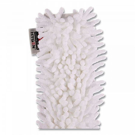 HYGEN Quick-Connect Microfiber Dusting Wand Sleeve, White, 6/Carton (Q853WHI)