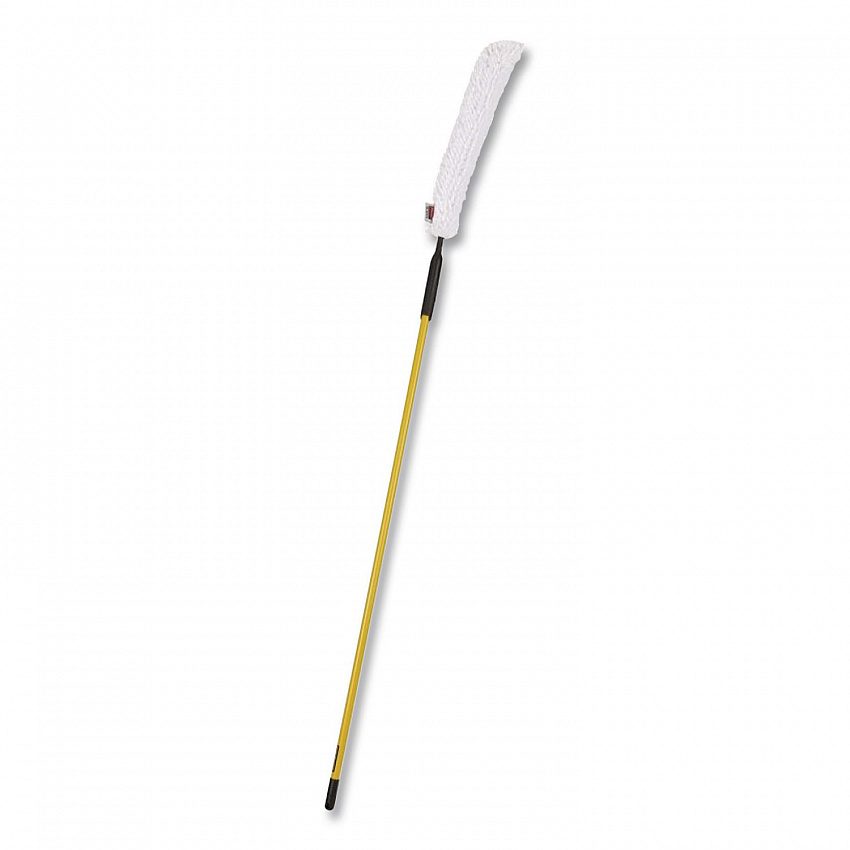 HYGEN Quick-Connect Microfiber Dusting Wand Sleeve, White, 6/Carton (Q853WHI)