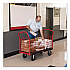 Side-Panel Platform Truck, 2,000 lb Capacity, 24.25 x 56 x 41.25, Black (4486BLA)