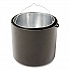 Infinity Traditional Smoking Receptacle, 4.1 gal, 13 dia x 39h, Antique Pewter (9W33APE)