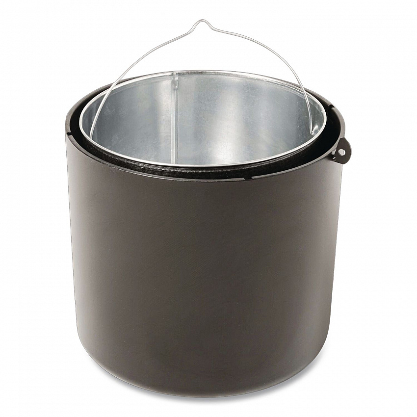 Infinity Traditional Smoking Receptacle, 4.1 gal, 13 dia x 39h, Antique Pewter (9W33APE)