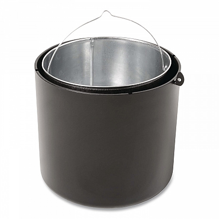 Infinity Traditional Smoking Receptacle, 4.1 gal, 13 dia x 39h High, Black (9W33BLA)
