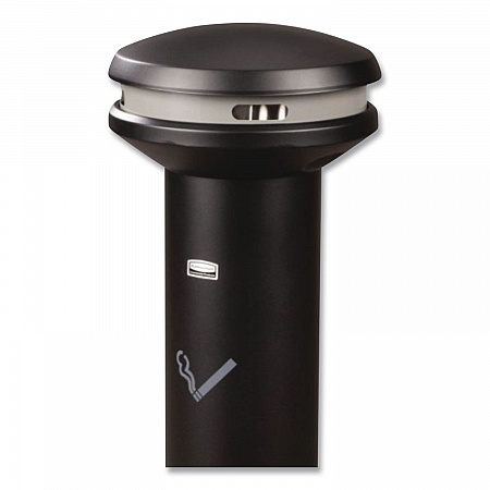Infinity Ultra-High Capacity Smoking Receptacle, 6.7 gal, 15.5 dia x 41.5h, Black (9W34BLA)