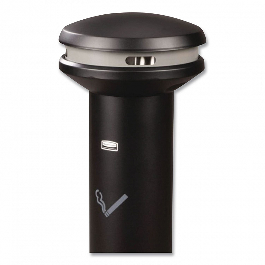 Infinity Ultra-High Capacity Smoking Receptacle, 6.7 gal, 15.5 dia x 41.5h, Black (9W34BLA)