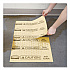 Over-The-Spill Pad Tablet, 12 oz, 14 x 16.5, 25/Pack (4253YEL)