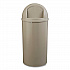 Marshal Classic Container, 25 gal, Plastic, Beige (817088BG)