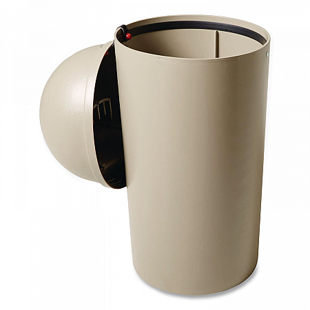 Marshal Classic Container, 25 gal, Plastic, Beige (817088BG)