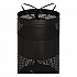 Classics Perforated Open Top Receptacle, 25 gal, Steel, Black (S3ETBK)