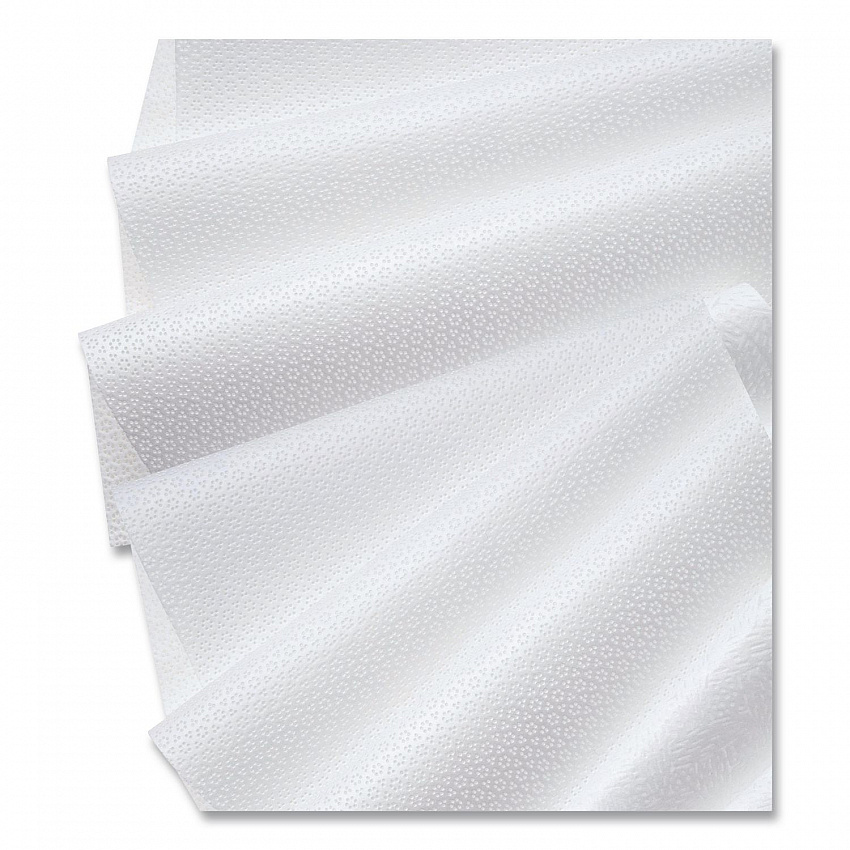 W4 Critical Task Wipers, Flat Double Bag, 3-Ply, 9 x 9, Unscented, White, 100/Bag, 5 Bags/Carton (33390)