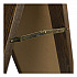 Indoor/Outdoor A-Frame Sidewalk Sign, Black 18 x 29 Surface, Brown Frame, 22 x 25 x 40 (GPP0001S)