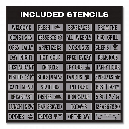 Indoor/Outdoor A-Frame Sidewalk Sign, Black 18 x 29 Surface, Brown Frame, 22 x 25 x 40 (GPP0001S)