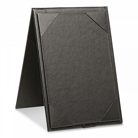 Table-Top Menu Holder, For 4 x 6 Insert, 4.6 x 6.7 Holder, Black (SPLSMENU4X6A)