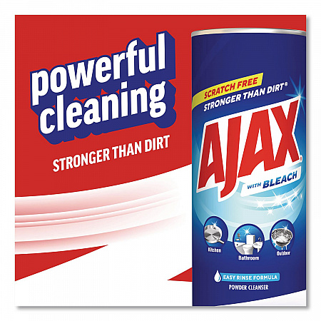 Powder Cleanser with Bleach, 21 oz Canister, 12/Carton (61034403)