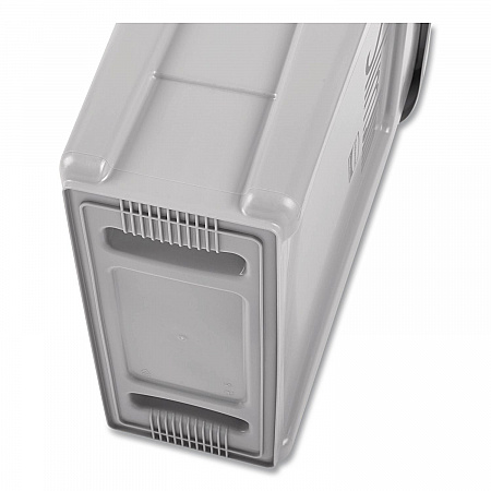 Slim Jim Under-Counter Container, 13 gal, Polyethylene, Gray (2026695)