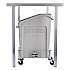 Slim Jim Under-Counter Container, 13 gal, Polyethylene, Gray (2026695)