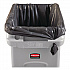 Slim Jim Under-Counter Container, 13 gal, Polyethylene, Gray (2026695)