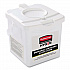 Disposable Microfiber Charging Bucket, 7.92 x 7.75 x 7.44, White, 4/Carton (2135007)