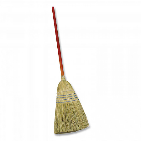 Corn-Fill Broom, Corn Fiber Bristles, 38