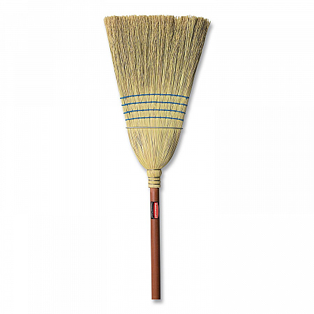 Corn-Fill Broom, Corn Fiber Bristles, 38