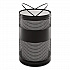 Classics Perforated Open Top Receptacle, 51 gal, Steel, Black (S55ETBK)