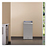 Configure Indoor Recycling Waste Receptacle, Organic Waste, 23 gal, Metal, Gray (1961627)