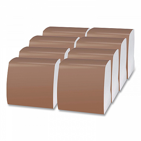 1/4-Fold Dinner Napkins, 1-Ply, 16.75  x 17, White, 250/Pack, 16/Carton (98171)