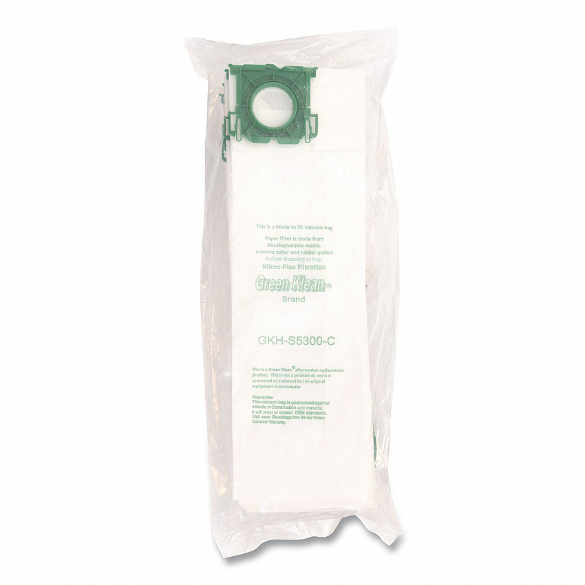 GKH-S5300 Replacement Bag, 10 Bags/Pack, 10 Packs/Carton (GKHS5300)
