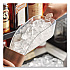 Bouncer Bar/Utility Scoop, 32 oz, Plastic, Clear (2884CLE)
