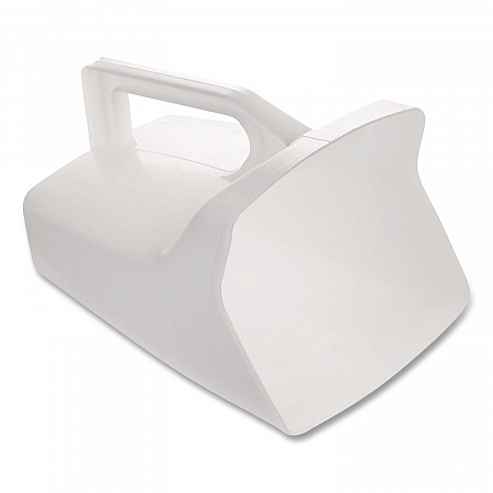 Bouncer Bar/Utility Scoop, 64 oz, Plastic, White (2885WHI)