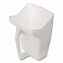Bouncer Bar/Utility Scoop, 64 oz, Plastic, White (2885WHI)