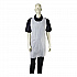 Poly Apron, 24 x 42, One Size Fits Most, White, 100/Pack, 10 Packs/Carton (DA2442)