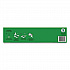 Sweep and Mop 2-in-1 Dry + Wet Floor Mopping and Sweeping Kit, 12.4 x 2.95 Mop Head, Silver Plastic Handle (16516KT)