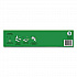 Sweep and Mop 2-in-1 Dry + Wet Floor Mopping and Sweeping Kit, 12.4 x 2.95 Mop Head, Silver Plastic Handle, 6/Carton (16516CT)